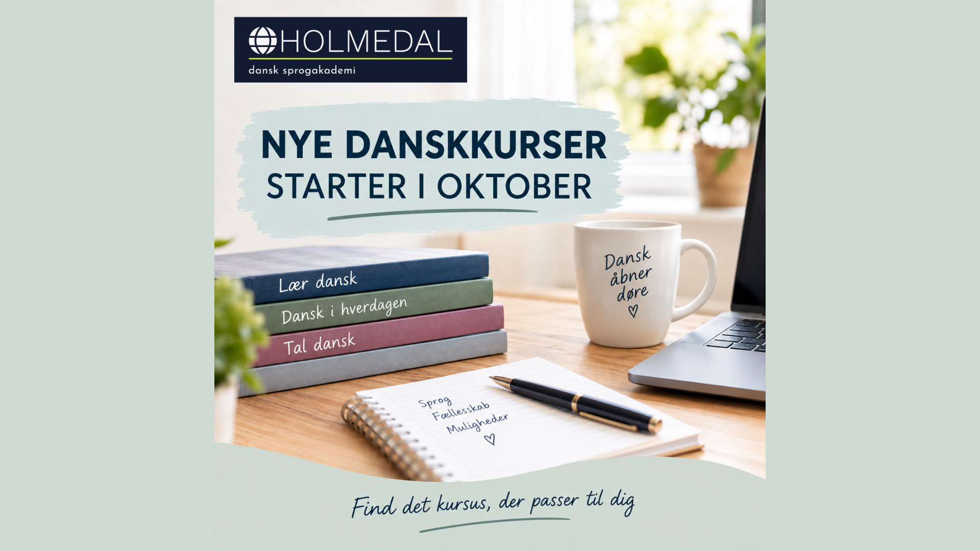 Dansk gør en forskel – nyt begynderkursus starter i oktober