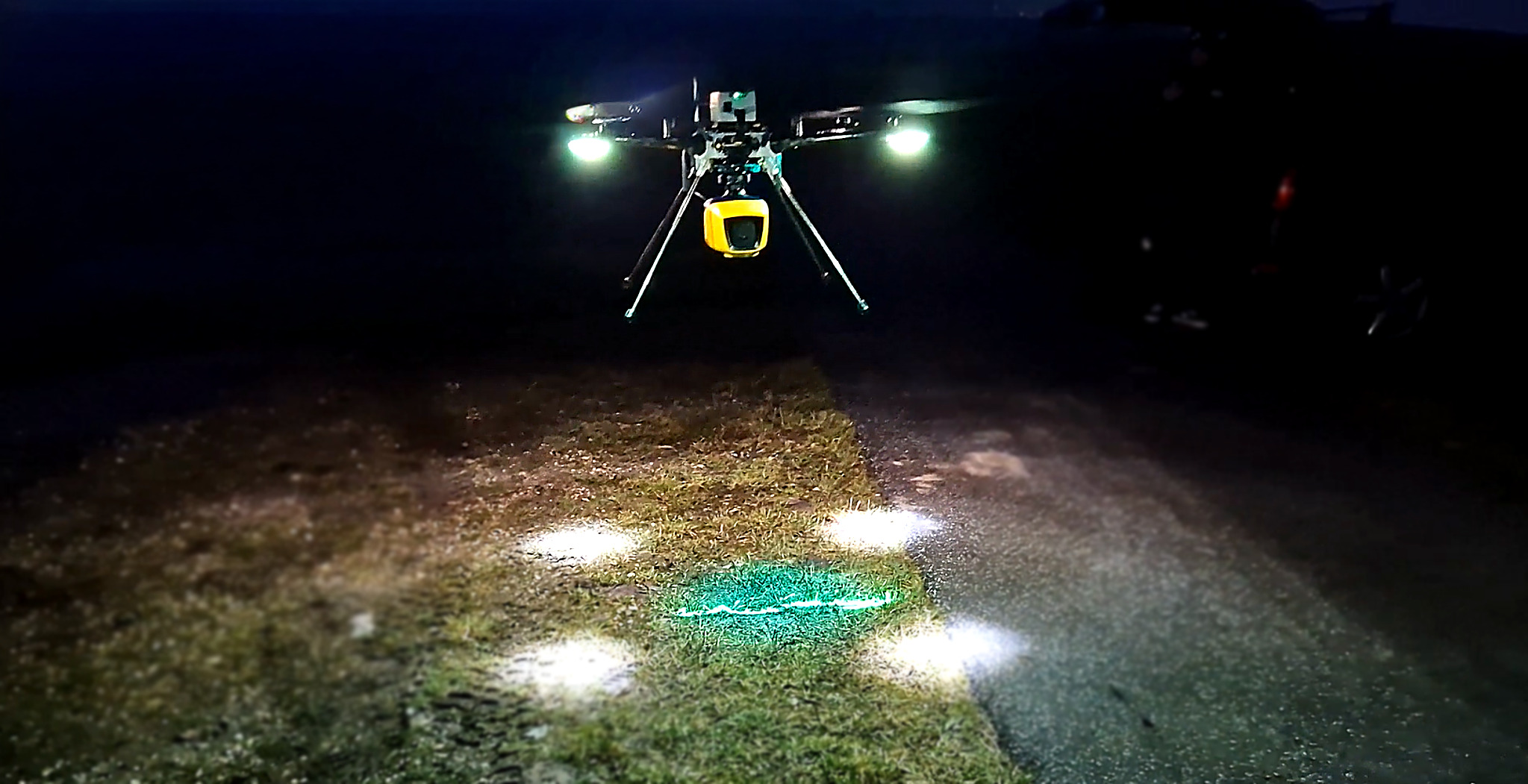 Drone med grønt laserlys skal kortlægge vandløb i Vejle for at forbedre vandmiljøet