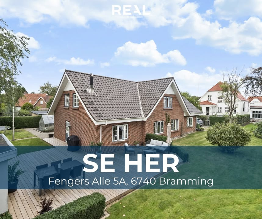 RealMæglerne Esbjerg: Indflytningsklar familievilla på attraktiv adresse klar til fremvisning