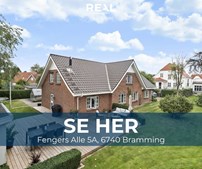 RealMæglerne Esbjerg præsenterer rummelig familievenlig villa på Fengers Alle 5A