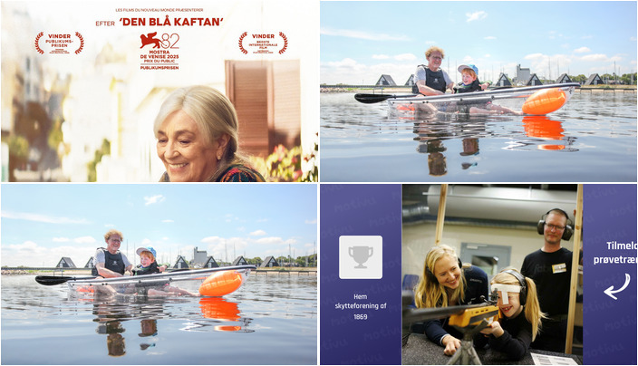 Aktiviteter i Skive denne weekend: Film i biografen og glaskajak-oplevelse