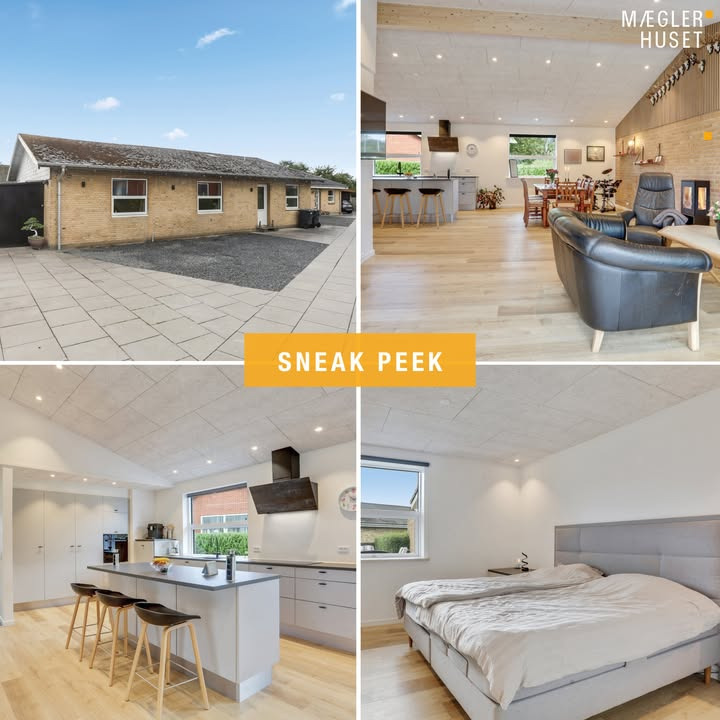 Mæglerhuset Brønderslev præsenterer eksklusivt rækkehus i Vrå 