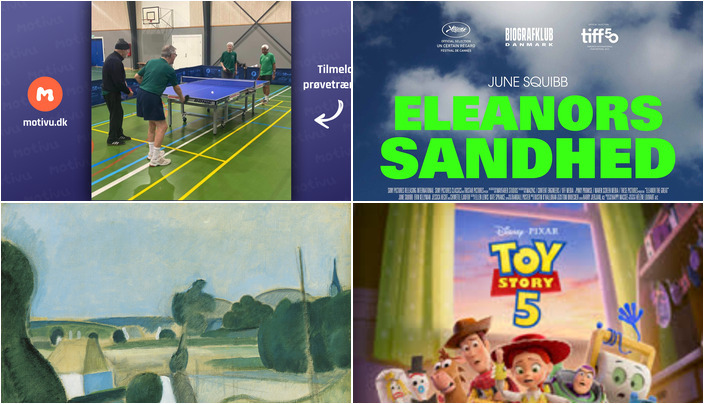 Oplevelser i Faaborg: Bordtennis, film og kreativ workshop