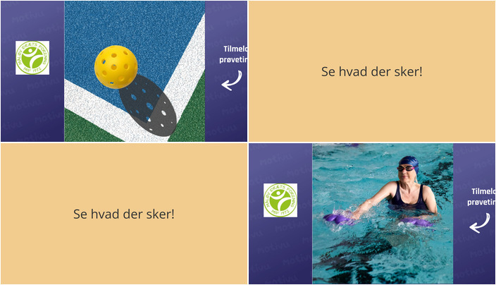 Aktiv weekend i Måløv: Pickleball og Aqua Fitness