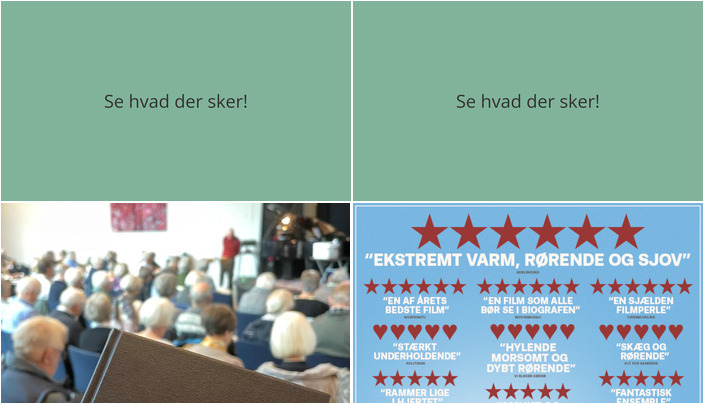 Weekend i Bjerringbro: Morgensang og Biografoplevelse