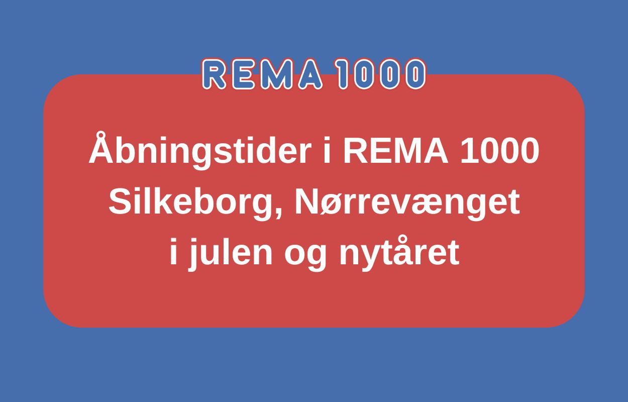 Julestemning og fantastiske tilbud hos REMA 1000 Nørrevænget