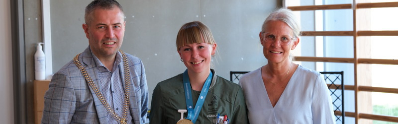 Caroline fra Frederikshavn vinder danmarksmesterskabet for social- og sundhedsassistenter ved DM i Skills 2026