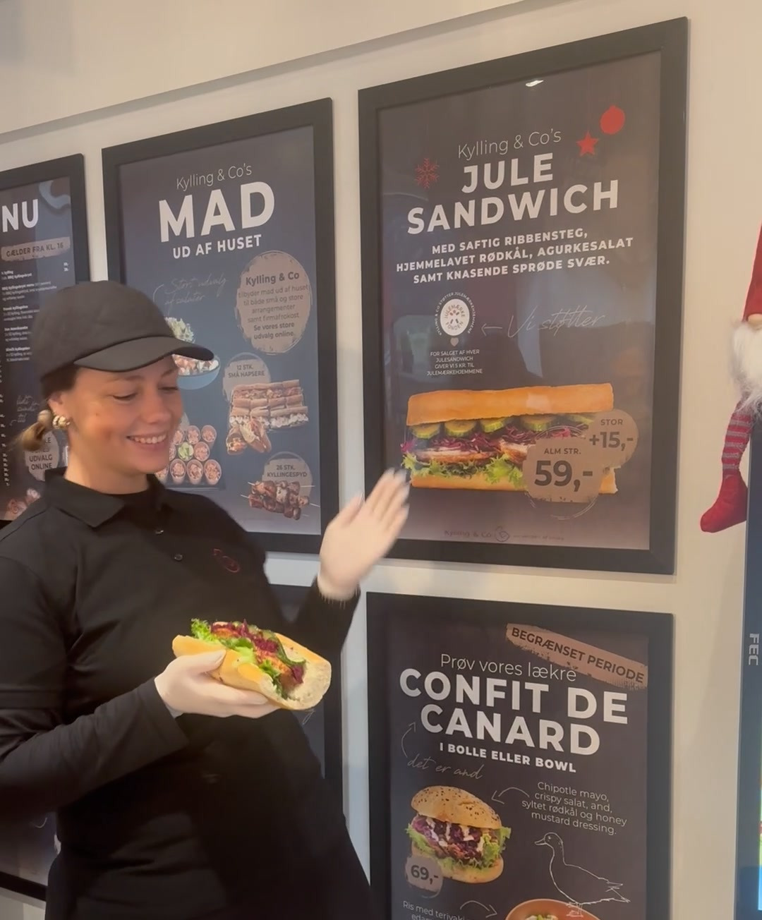 Kylling & Co bringer årets julesandwich tilbage og støtter julemærkehjemmene