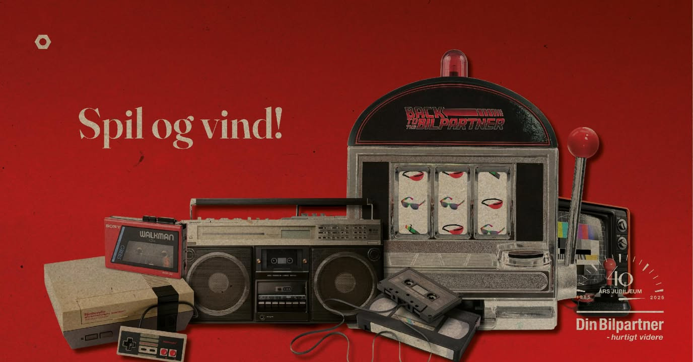 Mejdal Auto fejrer 40-års jubilæum med nostalgisk spil og stor præmie