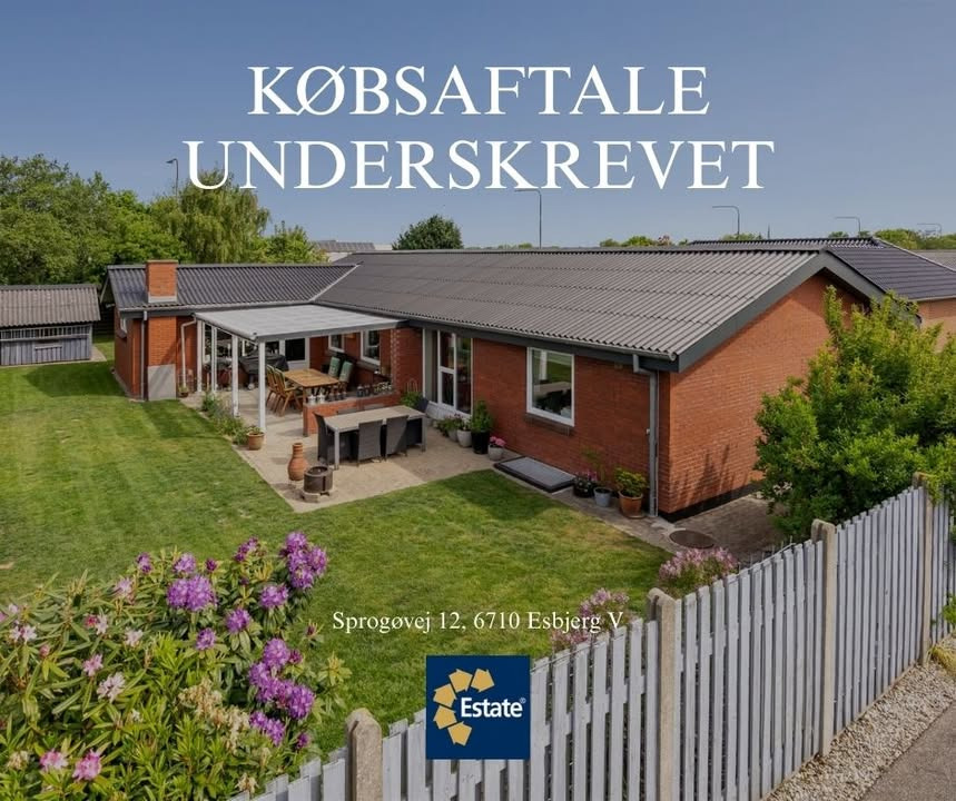 Købsaftale underskrevet for ejendom i Esbjerg V af ESTATE Robin Thybo Esbjerg & Varde