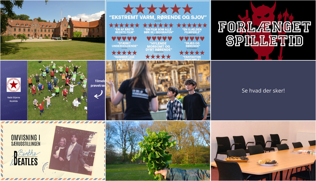 Weekend i Roskilde: Historie, musik og fantastisk motion