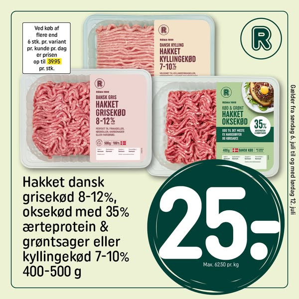 Rema 1000 Halgårdvej giver smugkig på ugens avis før alle andre