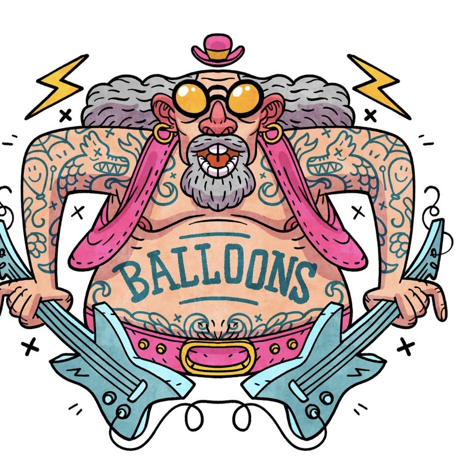 The Balloons optræder til Open by Night i Brønderslev