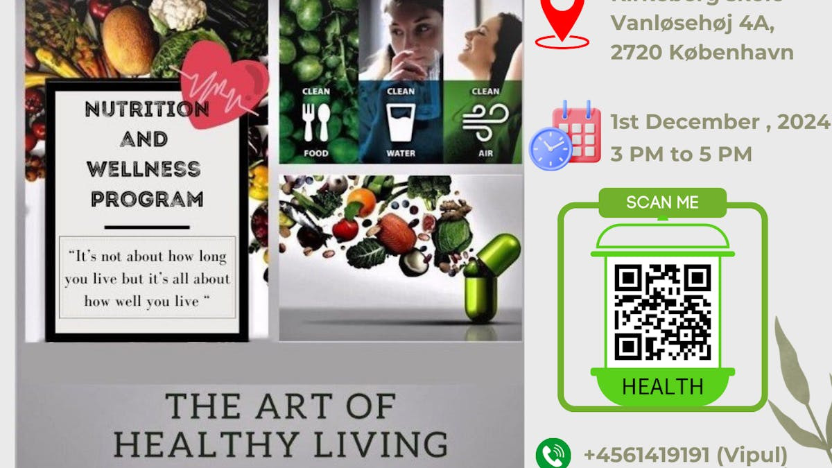 Ignite your well-being: Nutrition & wellness program i Vanløse