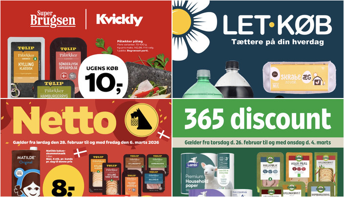 Skønne lokale tilbud: Lambi toiletpapir til 15 kr. og Dava frilandsæg til 22 kr.