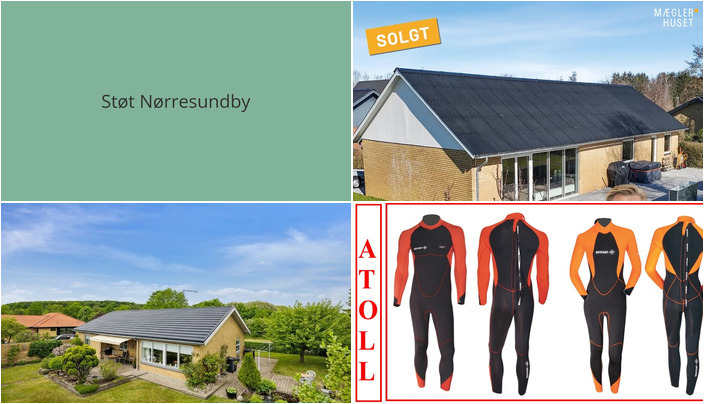 Nyt fra Mæglerhuset, danbolig Nørresundby  og CARLSENS DYKKERCENTER A/S