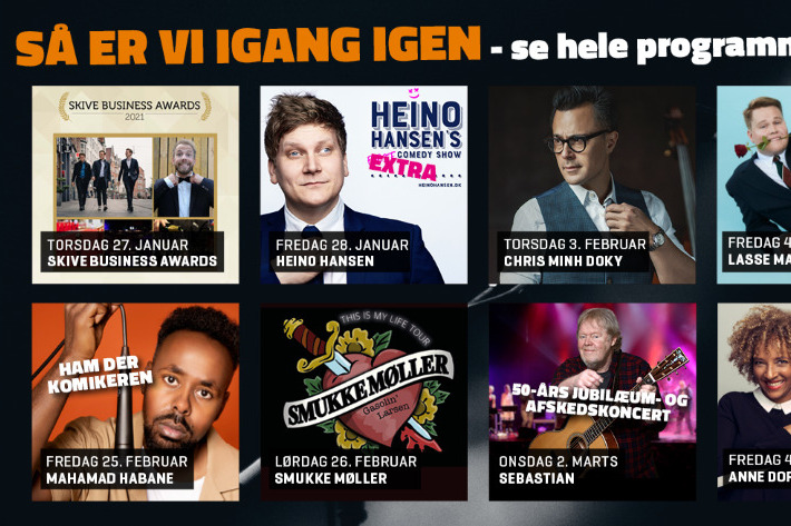 Corona aflyser messer i KulturCenter Skive