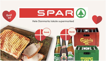Flæskesteg til kun 11,95 kr. pr. ½ kg og ølkasser til 99,95 kr. hos Spar