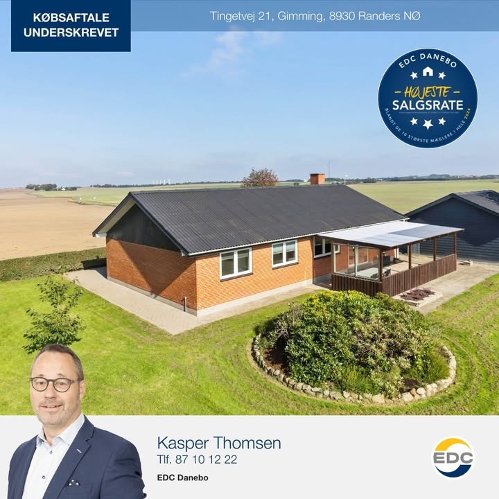 Købsaftale på Tingetvej underskrevet: EDC DANEBO klar til næste boligvurdering