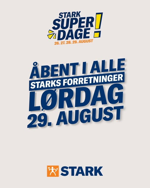 STARK Frederikshavn holder åbent lørdag d. 29. august