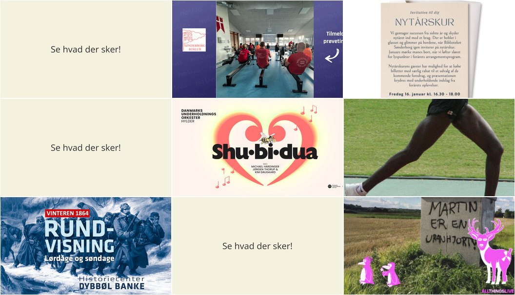 Weekenden i Sønderborg: E-roning, Biblioteksnytår og Shu-bi-dua Koncert