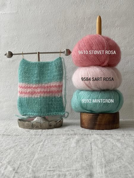 CaMaRose.dk præsenterer farvekombinationer til Karla sweater i Midnatssol