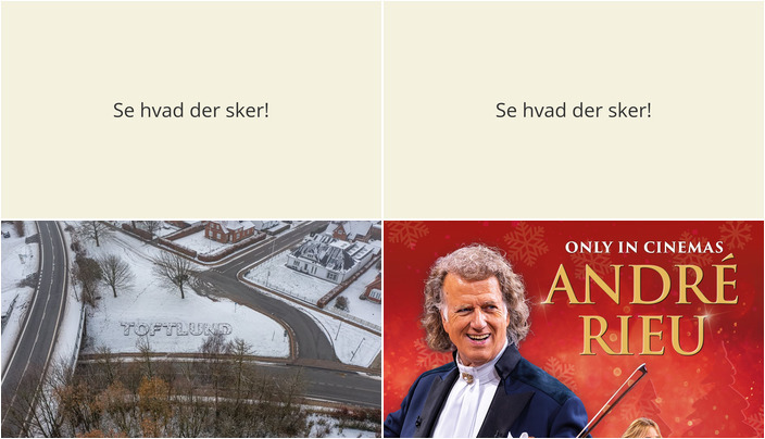 Jul i Toftlund: Børnejulefrokost og magisk julebiograf