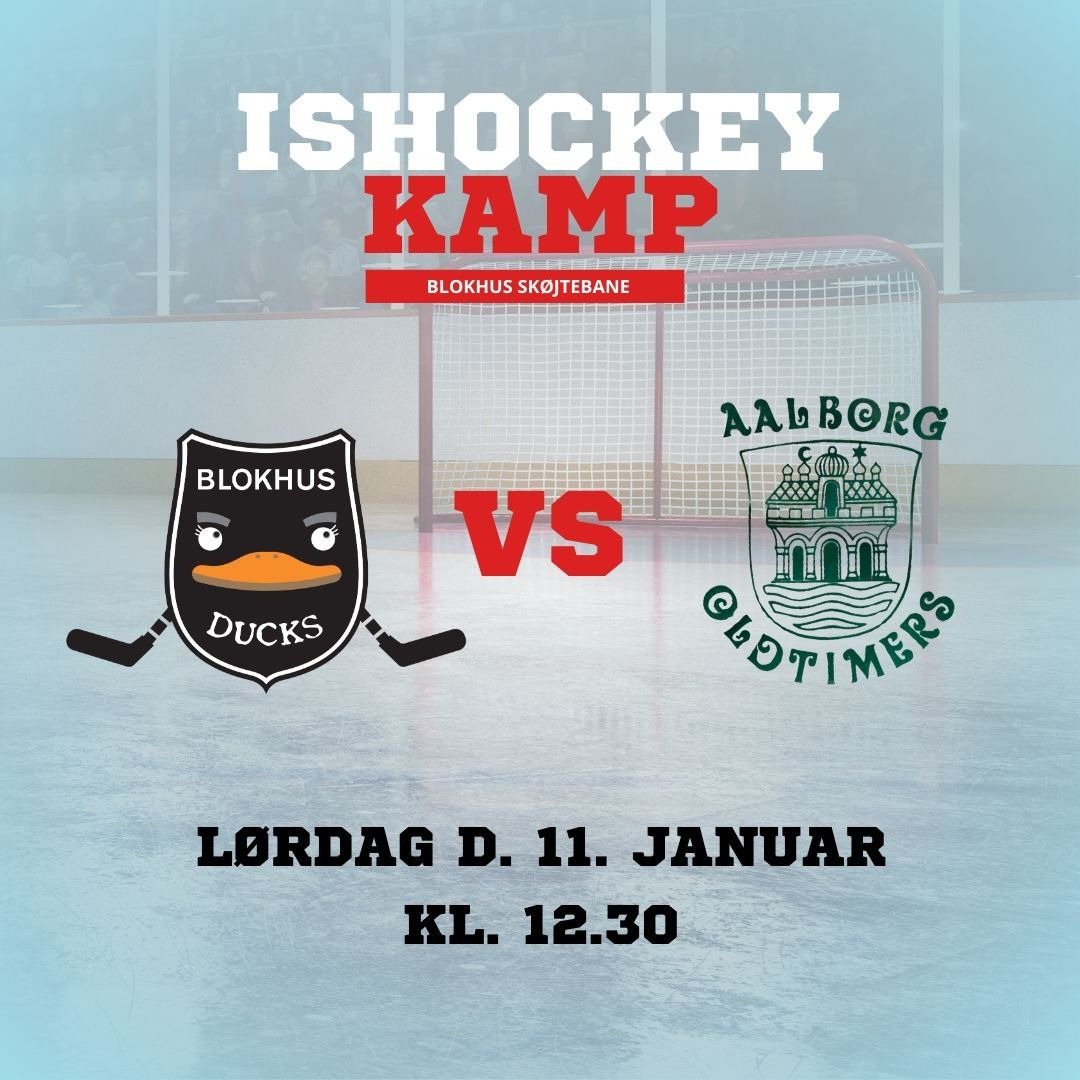 Oplev ishockey i Blokhus: Kamp og træning på isen