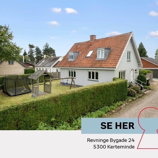 Home Kerteminde-Munkebo præsenterer rummelig villa med moderne opdateringer tæt på Kerteminde
