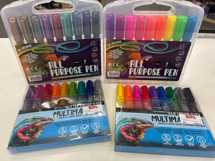 KiDS Coolshop tilbyder multimarkers til 100 kr. for 2 sæt