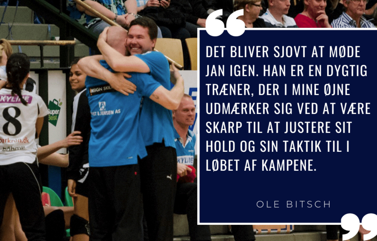 10 år efter guld-triumf: Ole Bitsch glæder sig til opgøret mod Jan Leslie