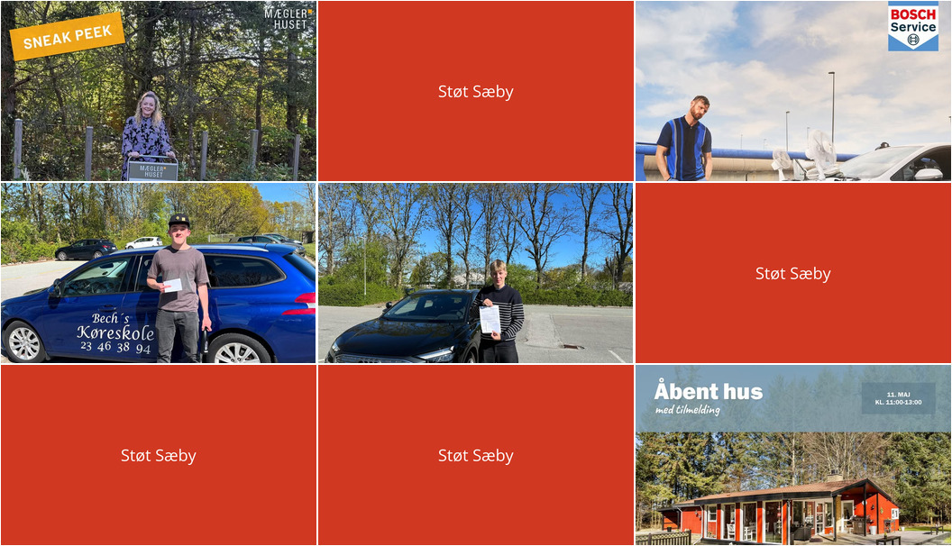 Nyt fra Mæglerhuset Sæby, Lene`s Køreskole v/Lene Hansen, AUTO TEKNIK A/S og 3 andre