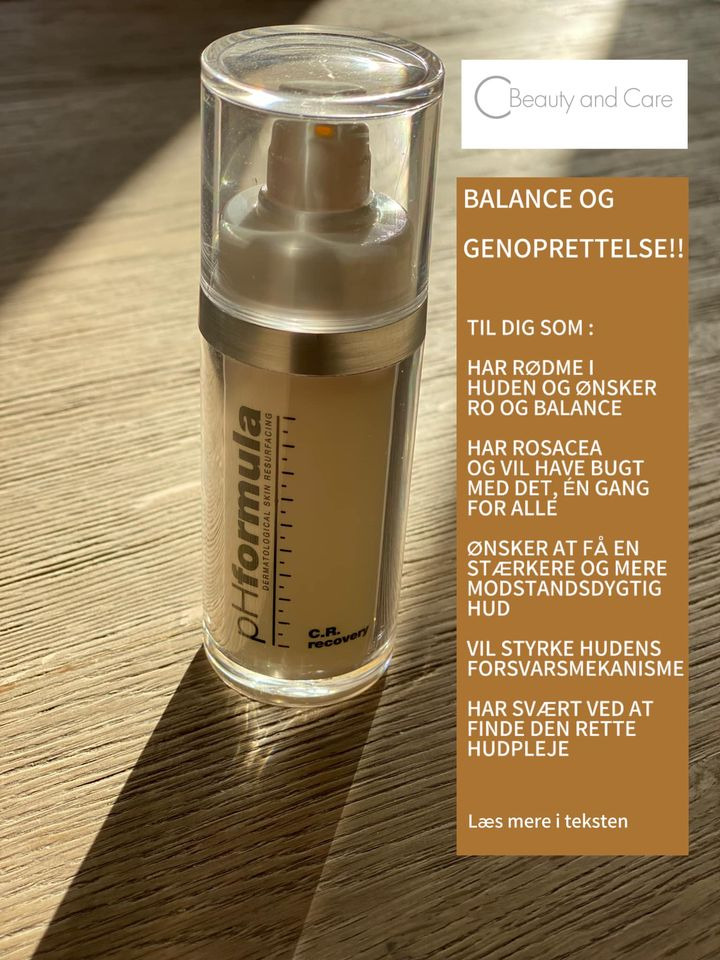 C-Beauty and Care v/C. Omann Clemmensen: Få 20% rabat på ansigts- og voksbehandlinger og 15% pointbonus på C.R. Recovery serum købt i klinikken