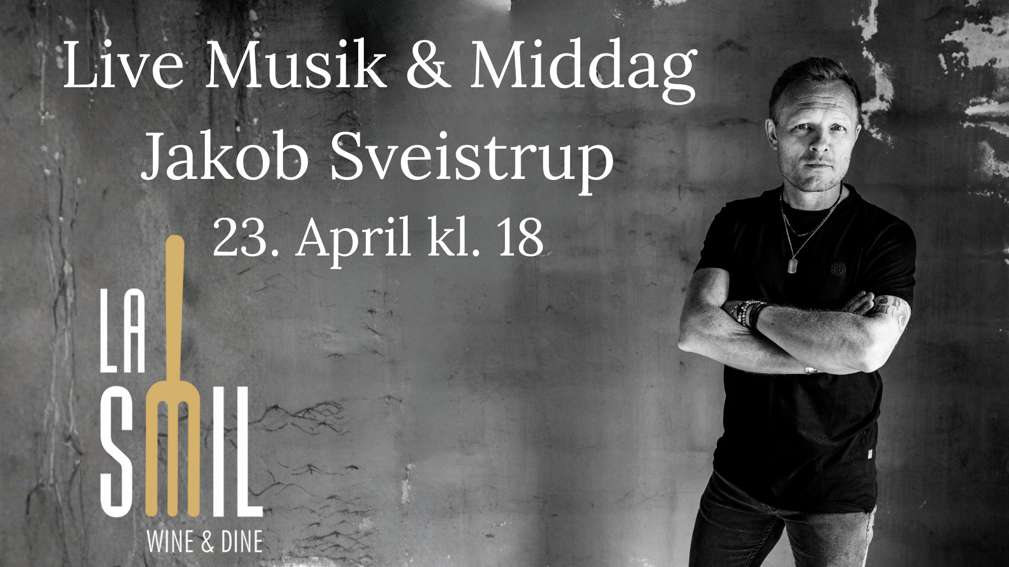 Oplev musik og smag i Kalundborg: Intimkoncert og rosésmagning hos La Smil