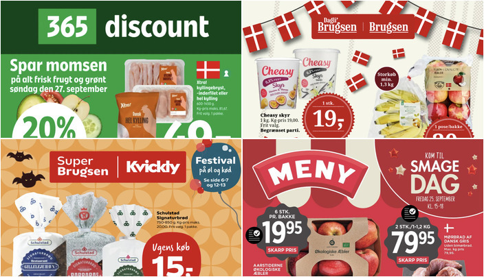 Xtra! kylling til 49 kr. og økologiske bananer eller danske æbler til 20 kr. - fantastiske tilbud i Charlottenlund