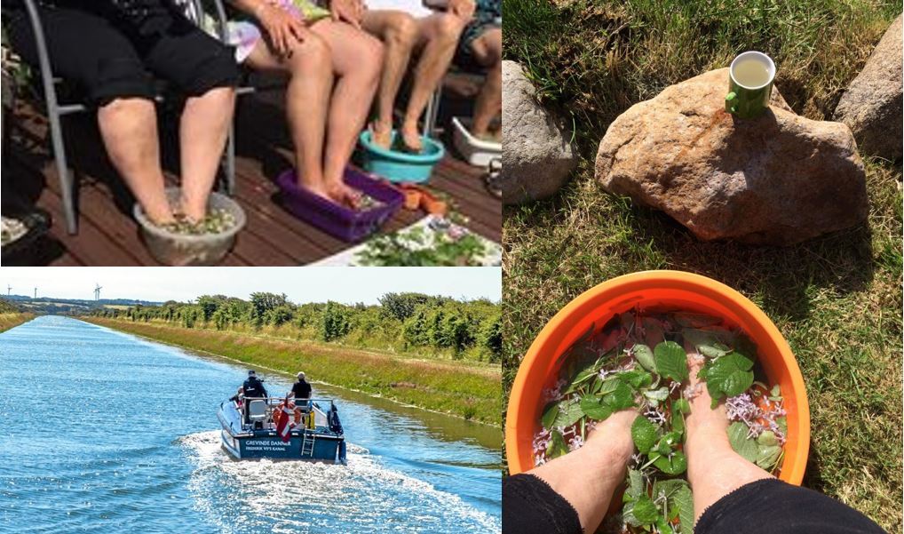 Sejltur på Frederik d. VII's Kanal og Fodbad med meditation