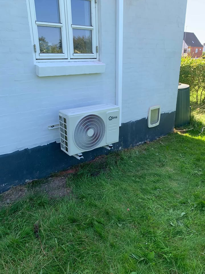 Toldbod El- & Klimateknik ApS installerer varmepumper fra Qlima hos kunde