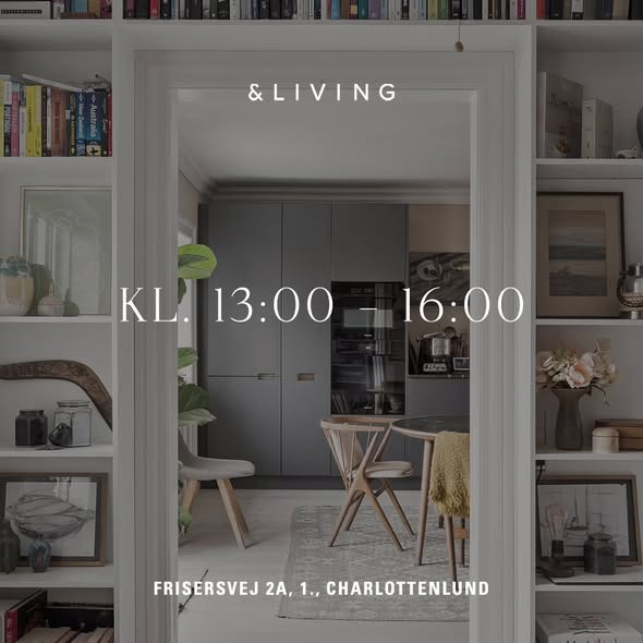 Åbne huse arrangeret af &LIVING Aalborg i Gentofte og omegn på søndag