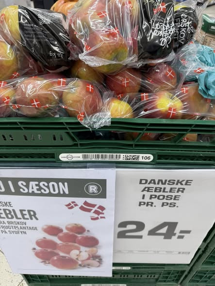 Rema 1000 Jyllandsgade fremhæver danske sæsongrøntsager