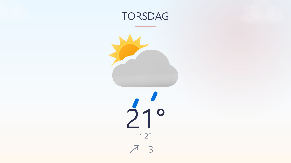 Lun dag med lidt dryp og svag vind