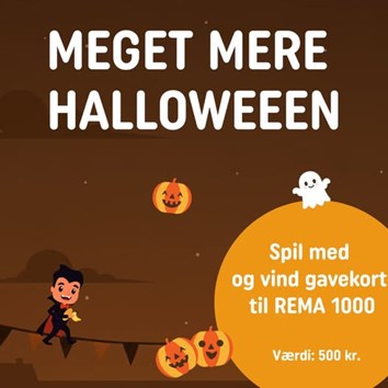 Rema 1000 Halgårdvej inviterer til halloween-konkurrence med præmier på højkant