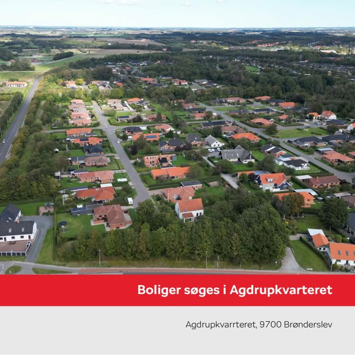Home Brønderslev søger boliger i Agdrupkvarteret på grund af høj efterspørgsel