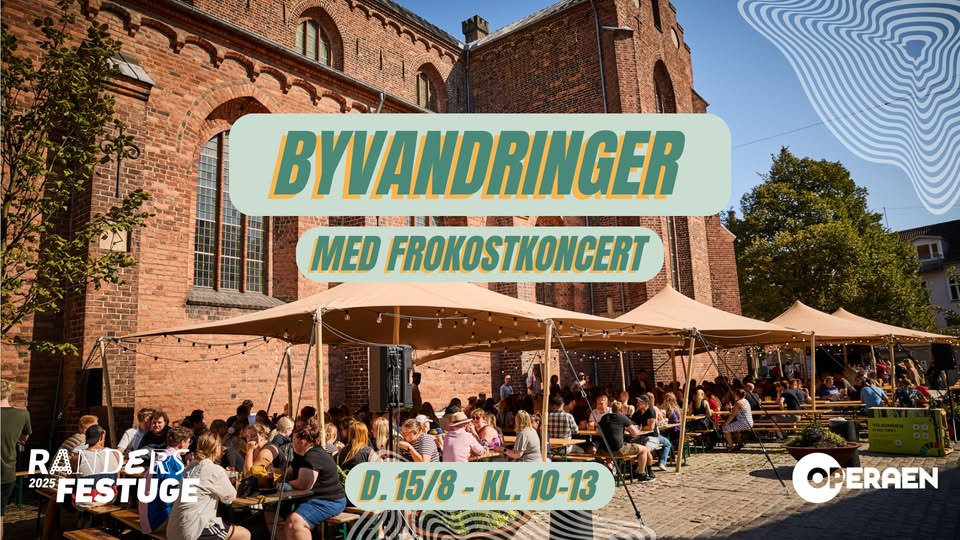 Randers festuge begynder med byvandring og frokostkoncert
