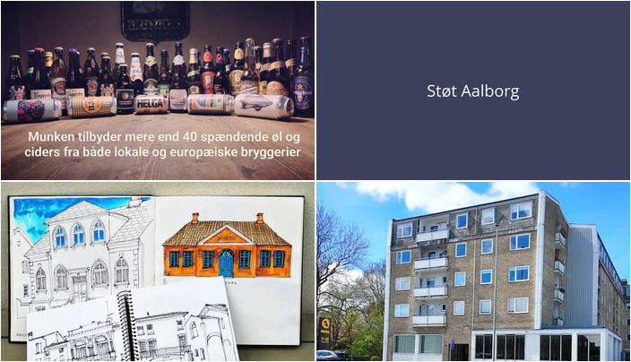 Nyt fra Mæglerhuset Aalborg, Munken Aalborg Vestby ApS og Fokus Folkeoplysning