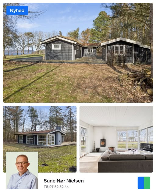 Nybolig Skive I/S præsenterer fritidshus med imponerende fjordudsigt