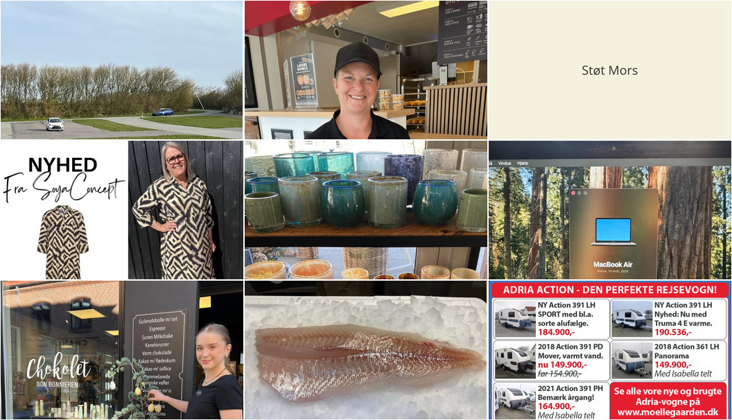 Nyt fra WIIBEN, MOBILHYTTEN, GARDEROBEN og 5 andre