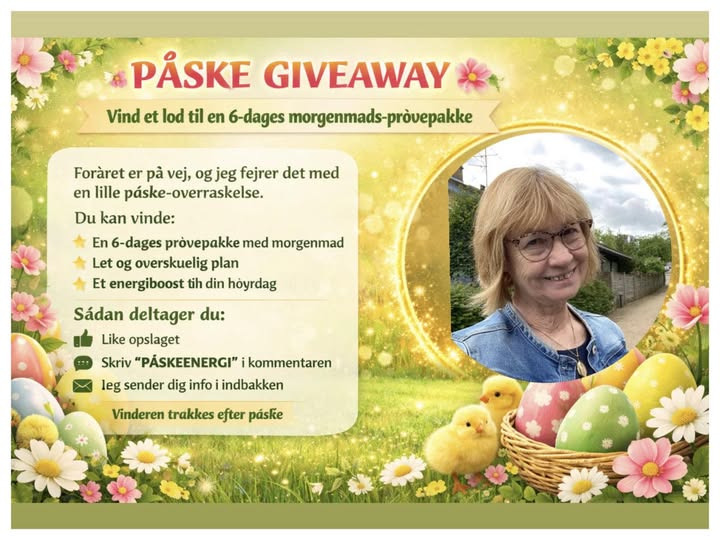 Houen Life Power lancerer magisk April-påske konkurrence med gratis mini-forløb