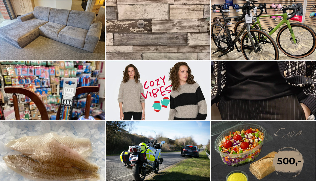 Nyt fra ELINS BUTIK, Kylling & Co, HANSTHOLM AUCTION BUYER og 10 andre