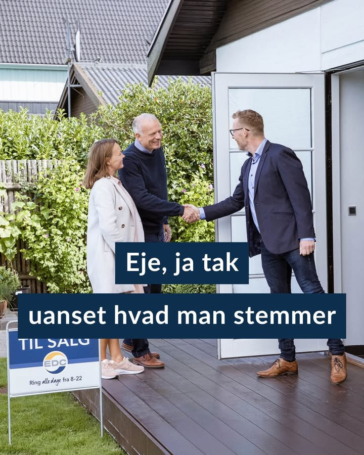 EDC Ejen­doms­grup­pen Struer deler ny undersøgelse om danskernes ønske om at eje bolig