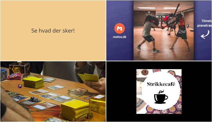 Oplev Frederikssund i weekenden: Kampe, kortspil og kreativ strikning